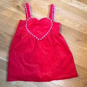 Toddler girls heart jumper